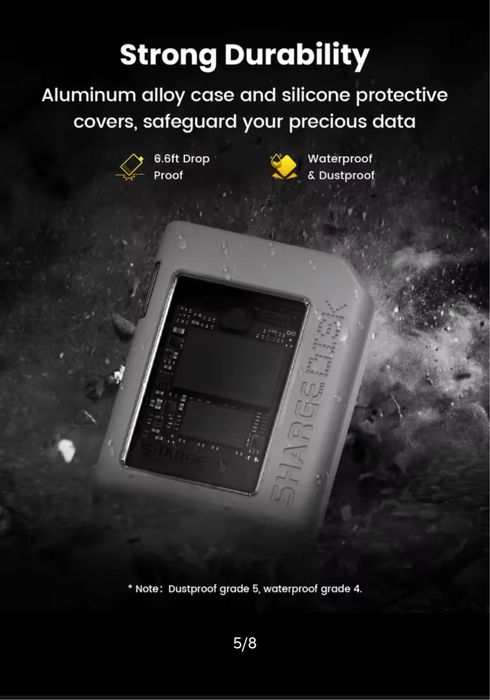 Корпус SSD SHARGE M2 2230 M.2 NVMe SSD USB 3.2 Gen 2 10 Гбит/с