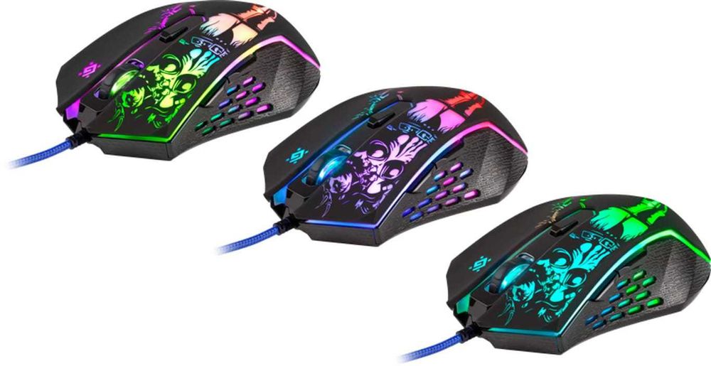 Defender Mysz Przewodowa Gamingowa Gm-933 Sin'sister 7200dpi Sklep Wwa