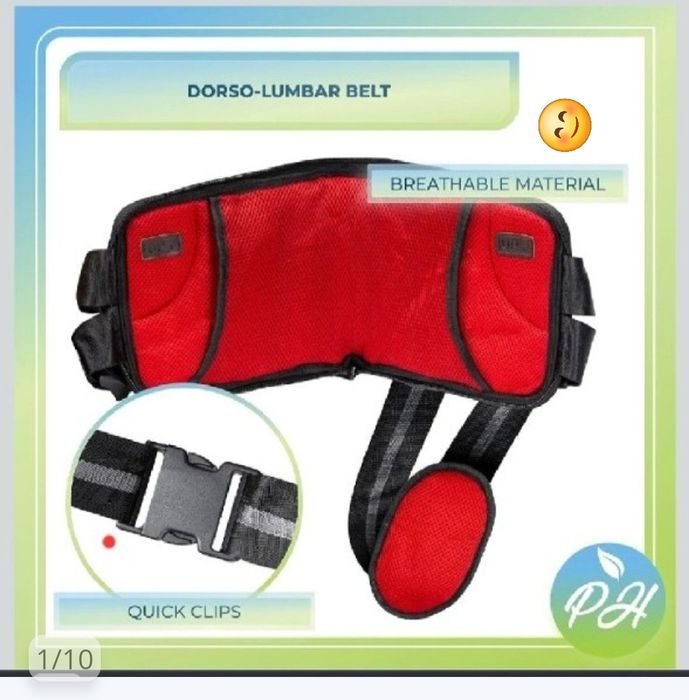 pas lędźwiowy stabilizator pleców korektor postawy