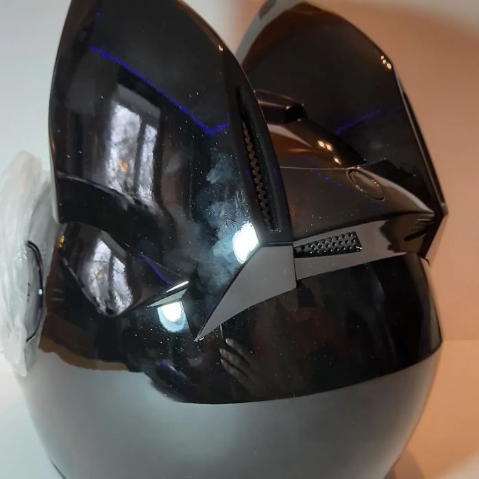 Шлем с ушками. Шлем котик. Женский шлем