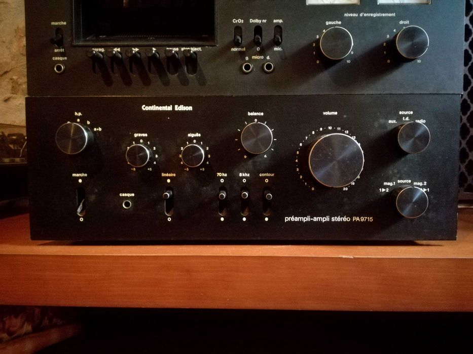 Aparelhagem Continental Edison