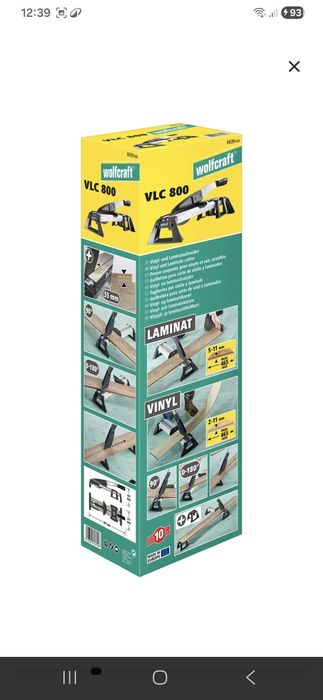 Guilhotina corte Vinil e Laminados Vlc 800 Wolfcraft