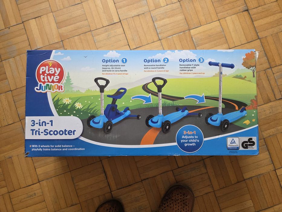 Hulajnoga z siedziskiem Lidl 3 w 1