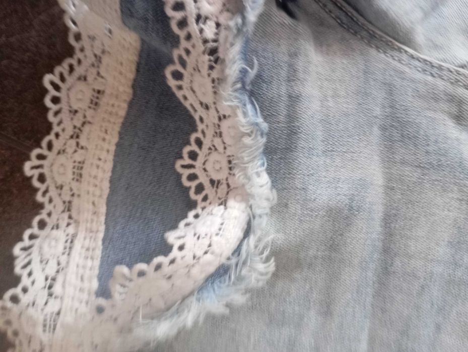 Spodenki damskie jeansowe rozmiar s/m