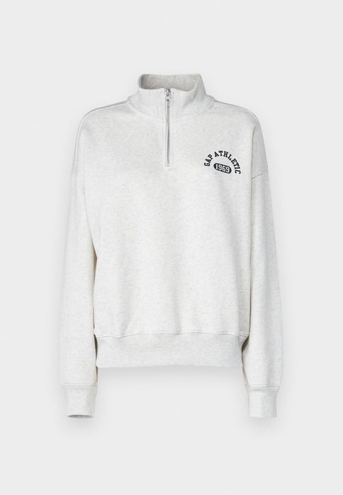 Bluza szara z pół zamkiem Gap M