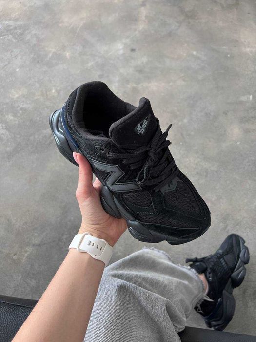 Кроссовки New Balance 9060 black / Нью Беленс 9060 черные 38 39 40