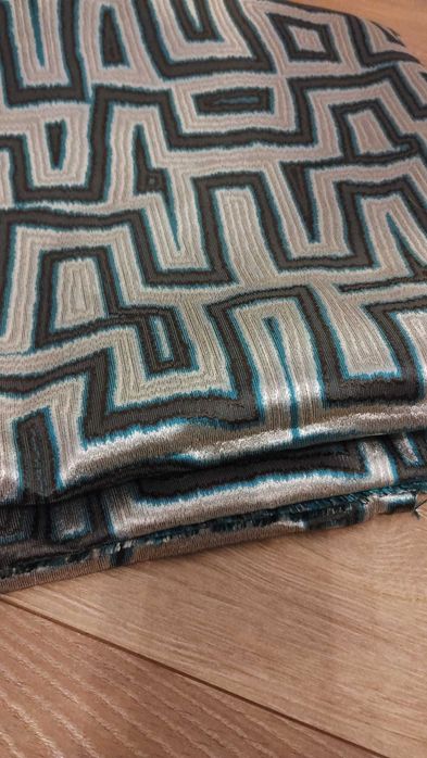 Tkanina żakardowa kupon materiału