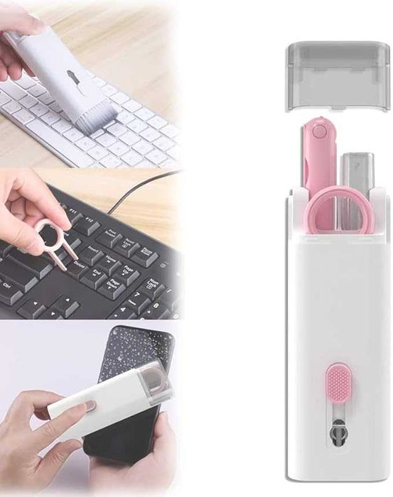 Zestaw szczotek do czyszczenia elektroniki klawiatury słuchawek