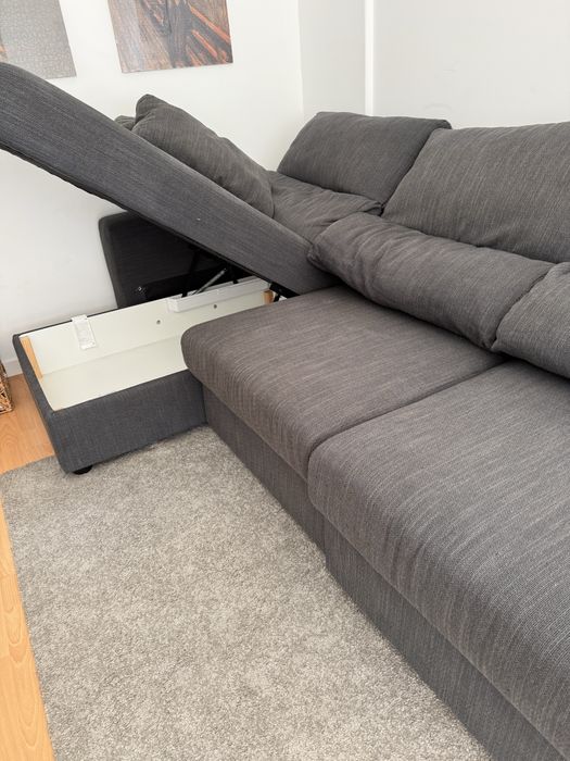 Sofá 3 lugares c/ chaise longue