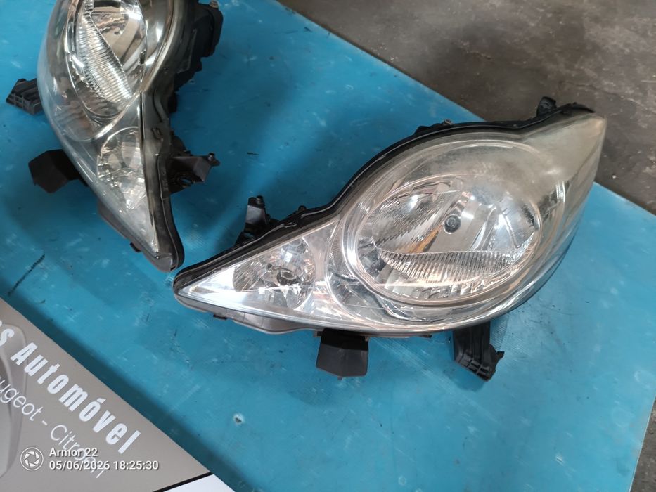 Farol ou óptica Peugeot 107