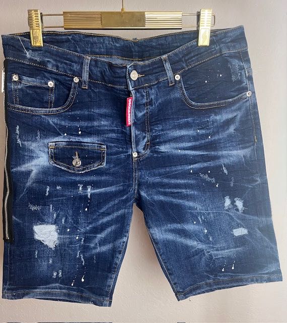 DSQuared2 Spodenki jeansowe męskie