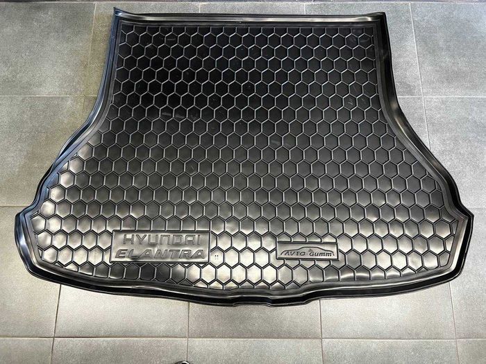 Коврик у багажник Hyundai Elantra\ i30\ i20\ Santa Fe\ IONIQ\Avto-Gumm