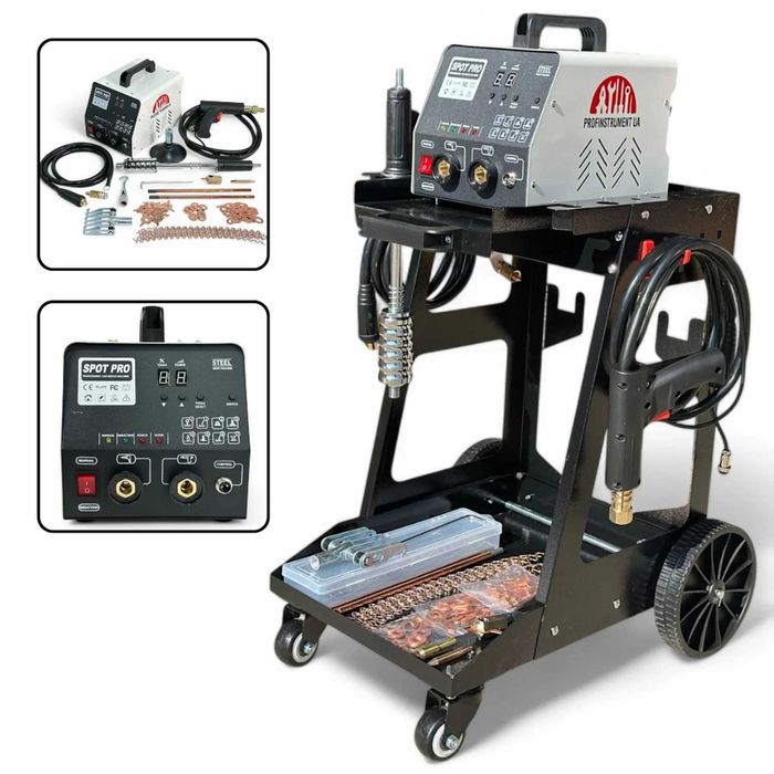 Апарат для точкового зварювання (споттер) M95 E-L (3кВт 6800А 220в)