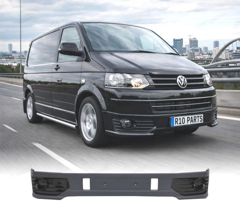 SPOILER FRONTAL PARA VOLKSWAGEN VW TRANSPORTER T5 10-15 SPORTLINE ABS