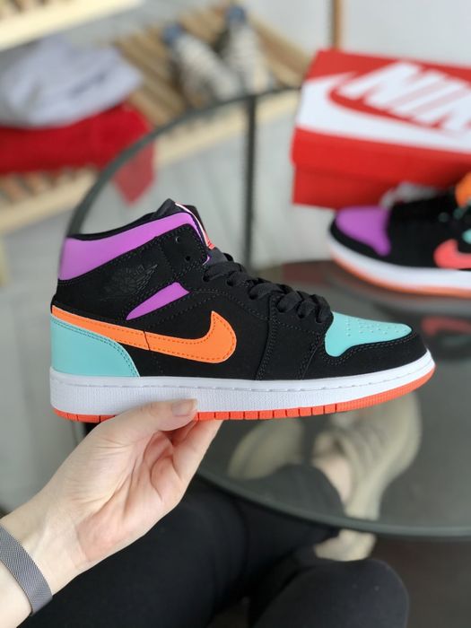 Buty Nike Air Jordan 1 Mid Multi-Color 36-41 damskie trampki