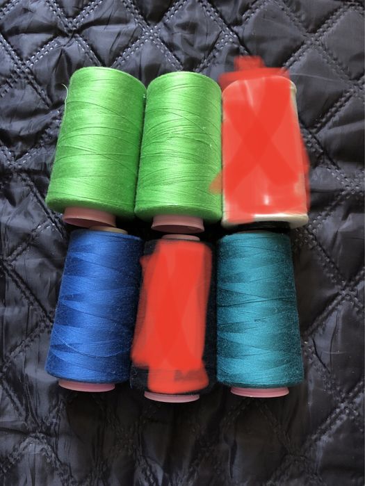 Нитки швейні 777 та MAXIMA