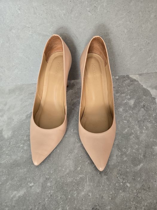 Szpilki nude, beżowe Kazar 38