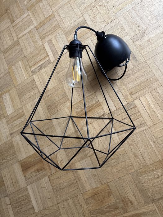Lampa sufitowa wisząca druciana ikea