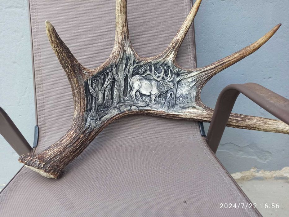 Deski pod trofea (rzezba w porożu)