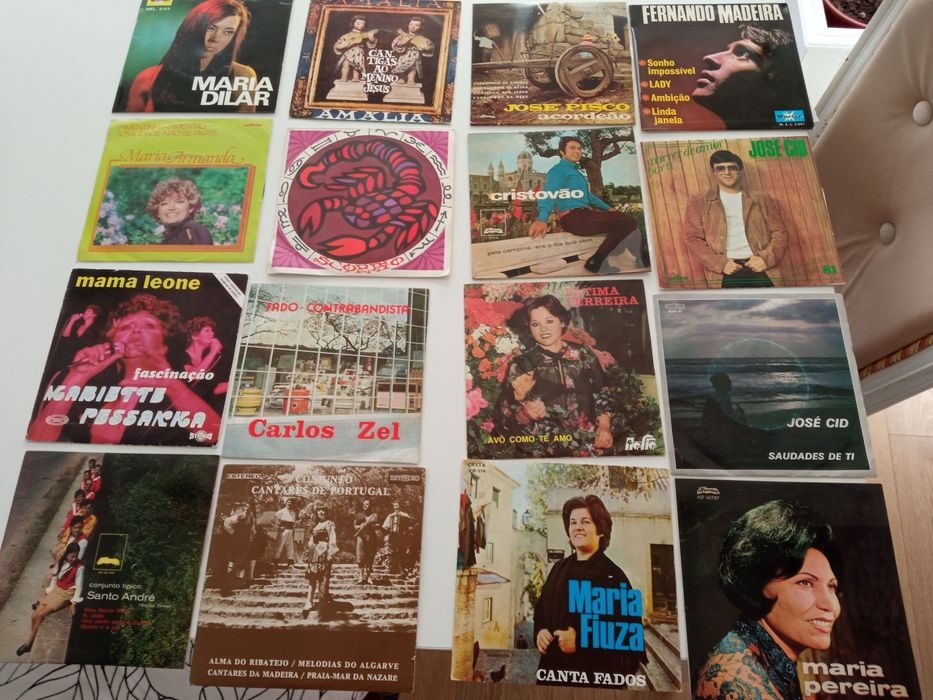 Discos vinil 45 rotações todos