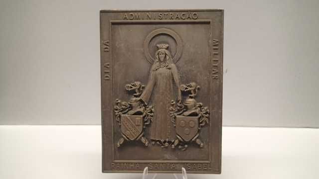Placa de Bronze do Dia da Administração Militar