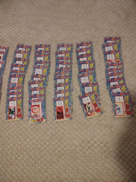 Lotes de cartas Dragon Ball z serie 2