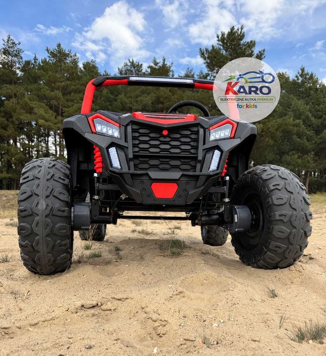 Pojazd na Akumulator Buggy ATV Racing 4x4 dla Dzieci Duże koła EVA MP3.