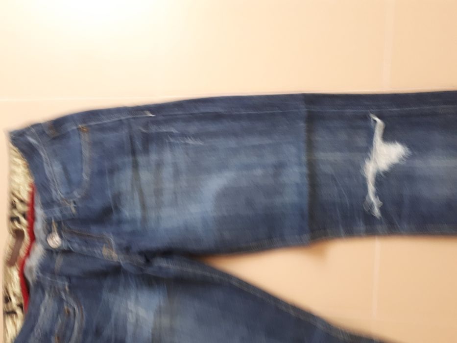 Calças ganga da moda pure oxigen