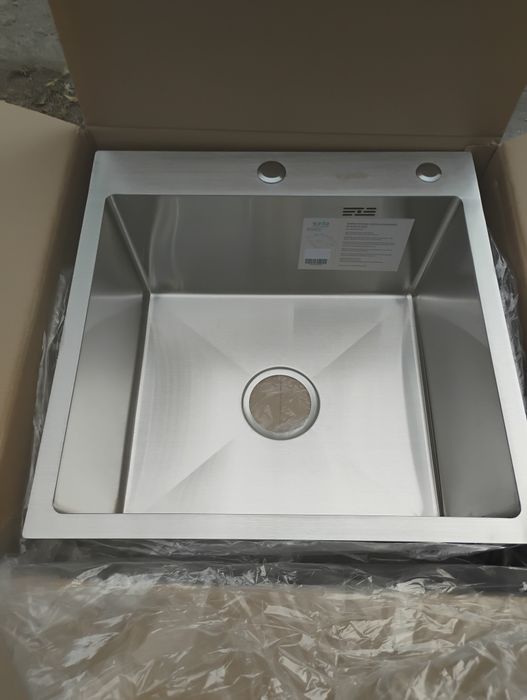 Кухонная мойка Ventolux KS 54x48 SS 3/0,8