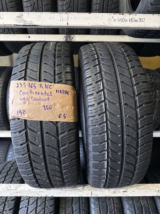 Opony dostawcze continental 235/65r16c