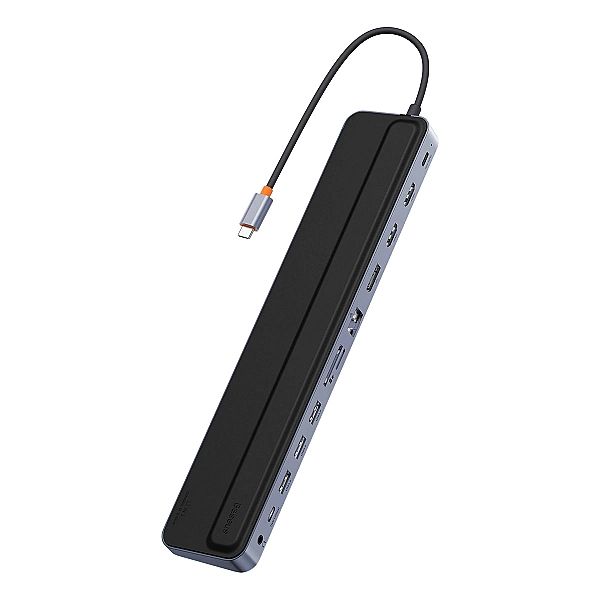 Baseus EliteJoy Gen2 uniwersalny HUB USB 12w1 z kablem USB-C 25cm pods