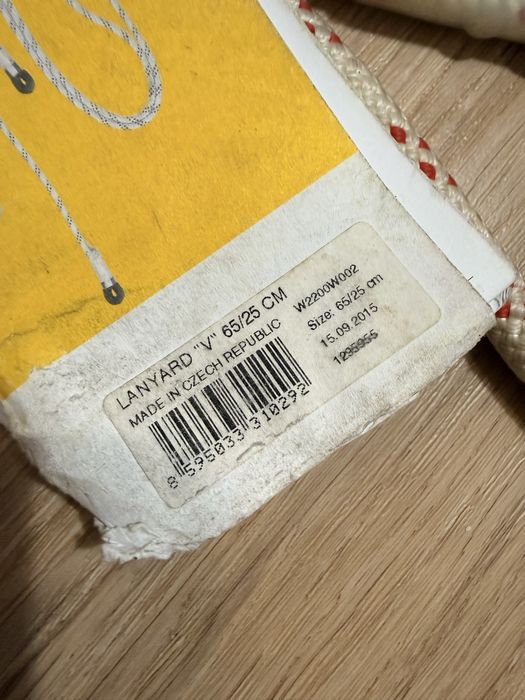 lonża asekuracyjna Singing Rock Lanyard "V" 65/25cm