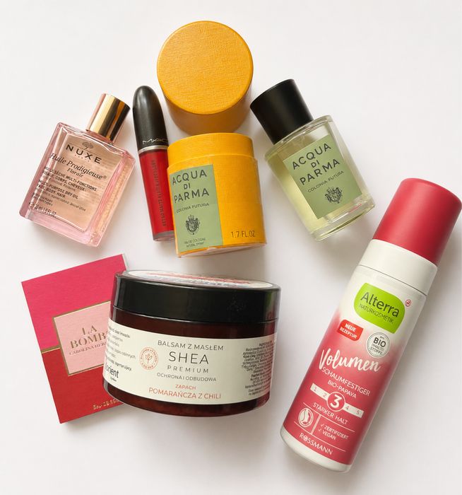 Zestaw kosmetykow MAC, Acqua di Parma, Nuxe