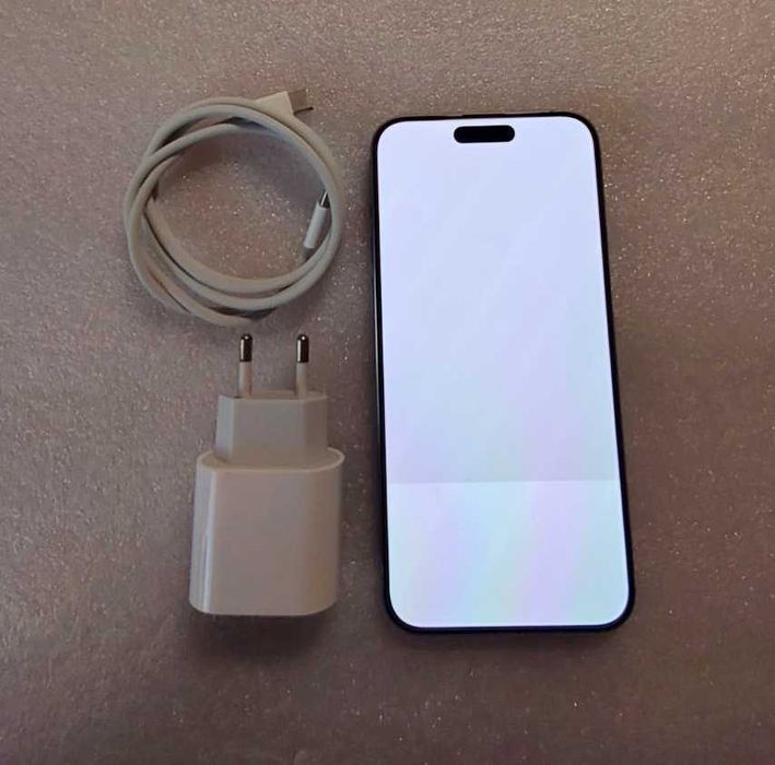 Iphone 15 pro max 256gb Natural Titanium фіз-sim, всі функції працюють