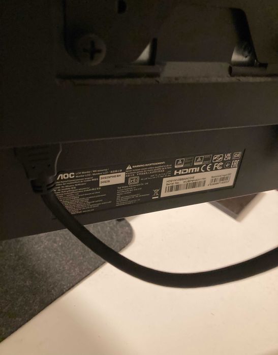 Monitor AOC 165hz IPS G2sPAE/BK