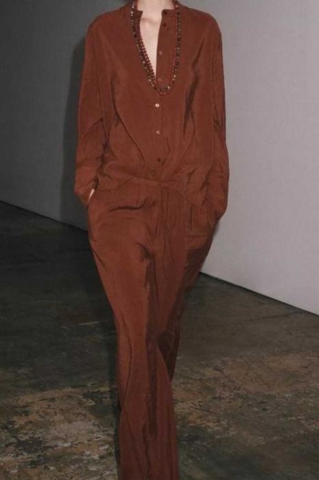 платье  хлопок оверсайз zara cos