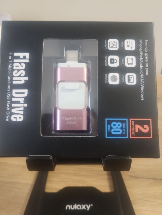 Флеш накопичувач, флешка 512Gb/128 Gb iPhone, iPad, Android, MAC та Wi