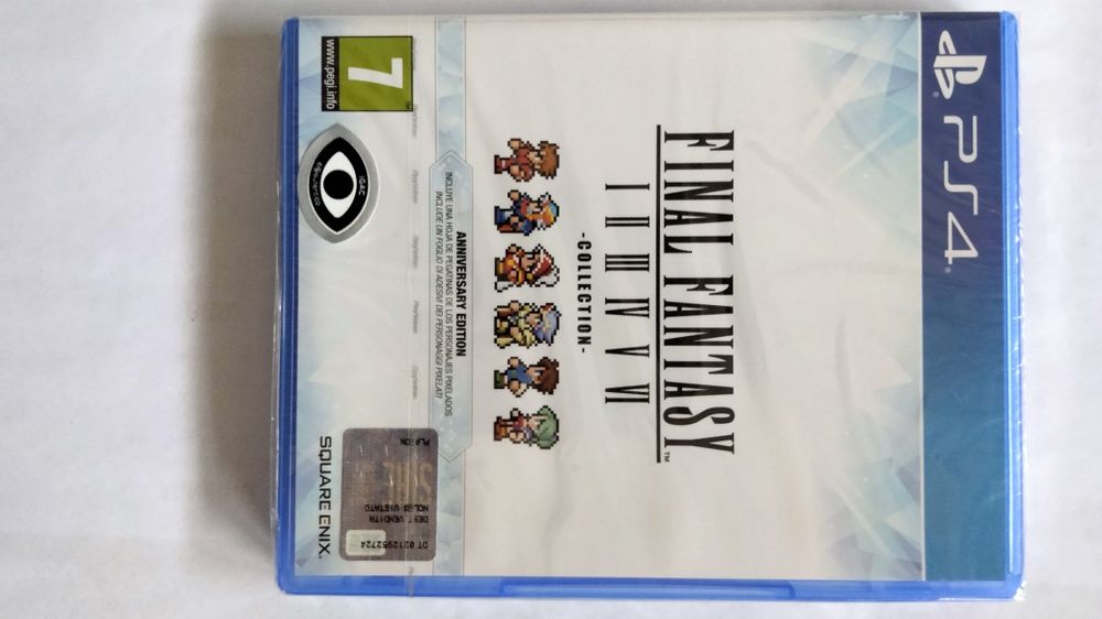 Final fantasy coleção pixel edição de aniversário novo/lacrado