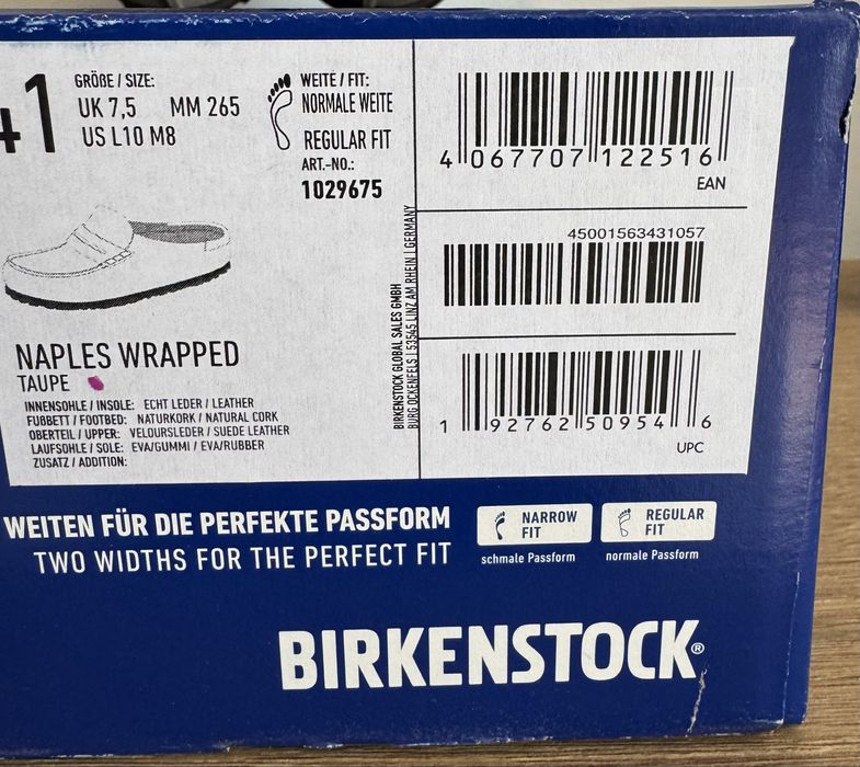 Замшеві шльопанці Birkenstock Boston