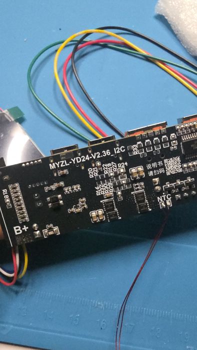 Плата павербанка 100w 2s-7s myzl-yd24-2.36_I2C