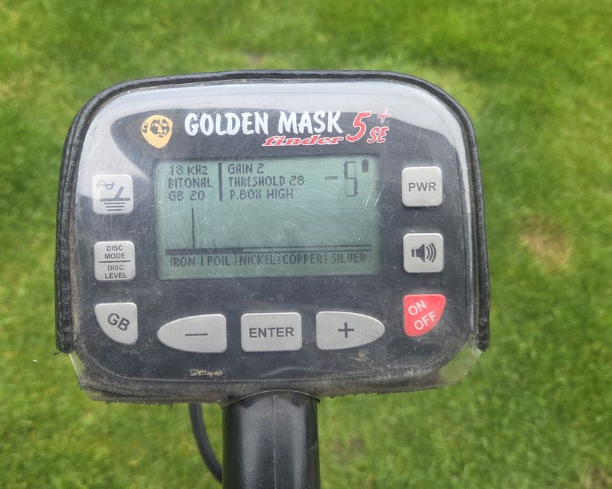 Wykrywacz Golden Mask 5+ SE cewka 11 Spider