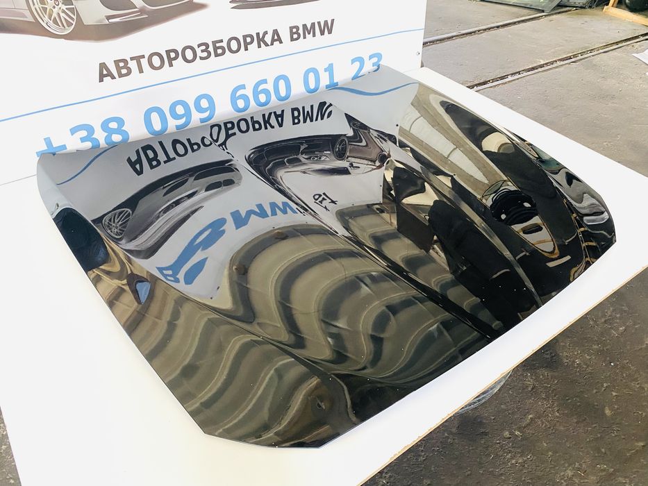 Капот BMW F10 F11 475 Black Sapphire Чорний Капот БМВ f10 f11 Оригінал Розборка