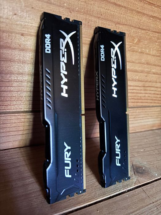 HyperX Fury DDR4 Desktop RAM [Insert Total Capacity, e.g., 16GB (2x8GB)]