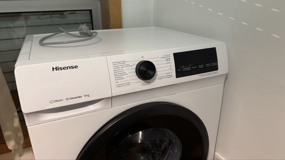 Máquina de Lavar Roupa Hisense 9kg