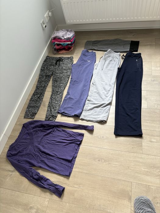 Bluzki na ramiączkach spodnie dresowe zestaw S/M