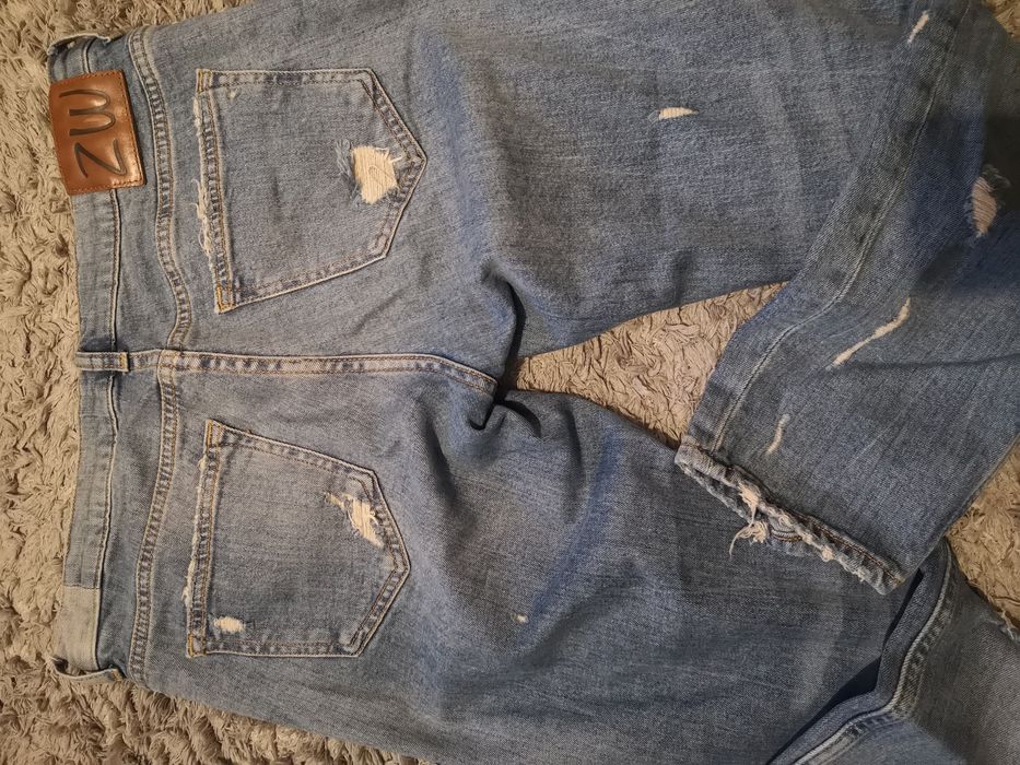 Spodnie jeansy Zara mom fit 36