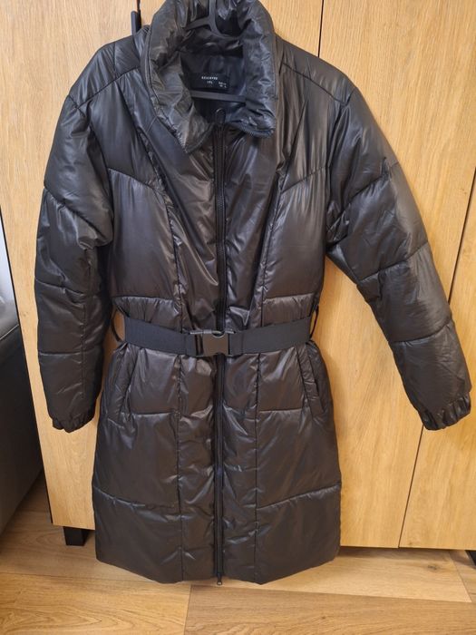 Płaszcz damski Reserved xs 34 szary pasek