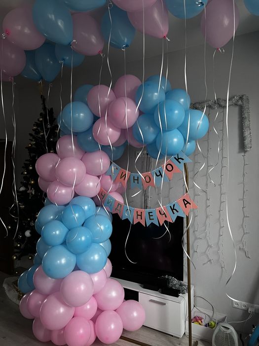 Фото зони, оформлення кульками