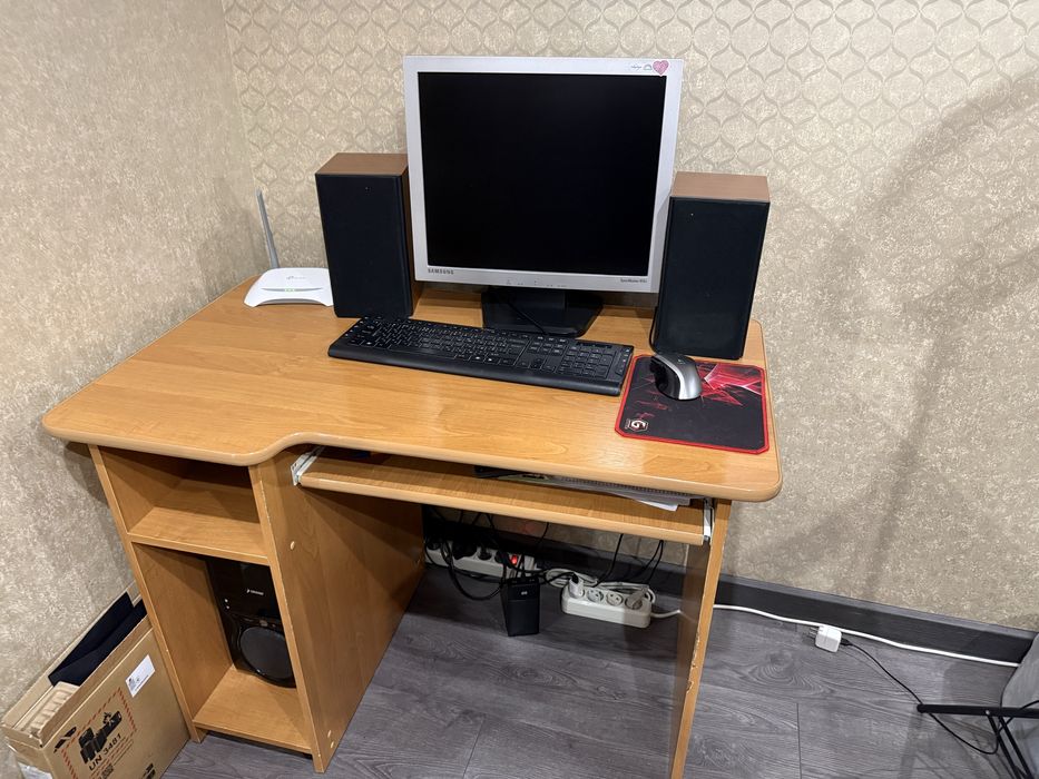 Продам монитор, колонки, процесор