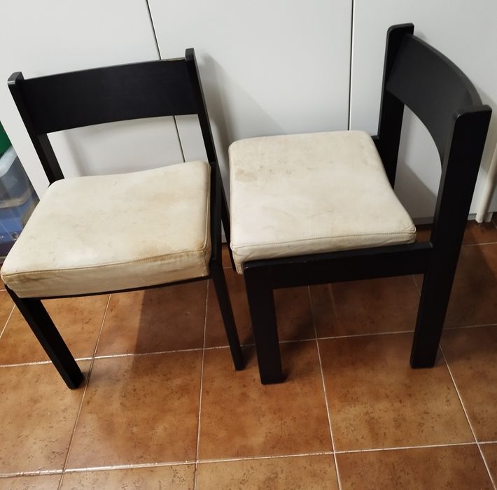 Cadeiras de jantar, vintage (anos 70)